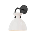 Alora Lighting Waldo 9-in Aged Gold/clear 1 Light Wall/vanity