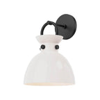 Alora Lighting Waldo 9-in Aged Gold/clear 1 Light Wall/vanity