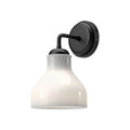 Alora Lighting Westlake 6-in Brushed Nickel/glossy Opal Glass 1 Light Wall/vanity