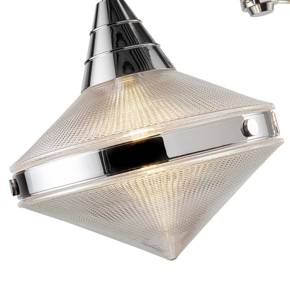 Alora Lighting Willard 41-in Polished Nickel/opal Matte Glass 2 Lights Linear Pendant