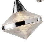 Alora Lighting Willard 41-in Polished Nickel/opal Matte Glass 2 Lights Linear Pendant