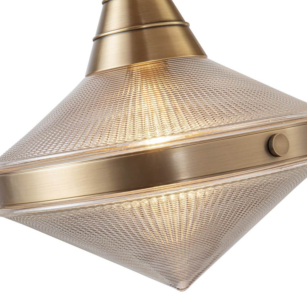 Alora Lighting Willard 41-in Polished Nickel/opal Matte Glass 2 Lights Linear Pendant