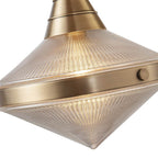 Alora Lighting Willard 41-in Polished Nickel/opal Matte Glass 2 Lights Linear Pendant