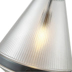 Alora Lighting Willard 22-in Polished Nickel/opal Matte Glass 1 Light Pendant