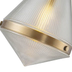 Alora Lighting Willard 22-in Polished Nickel/opal Matte Glass 1 Light Pendant