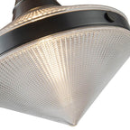 Alora Lighting Willard 14-in Polished Nickel/opal Matte Glass 1 Light Pendant