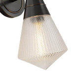 Alora Lighting WV348106UBPG Urban Bronze,Prismatic Glass Willard 6-in Urban Bronze/prismatic Glass 1 Light Wall/vanity Image 3