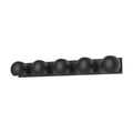 Alora Lighting Willow 40-in Matte Black 5 Lights Vanity