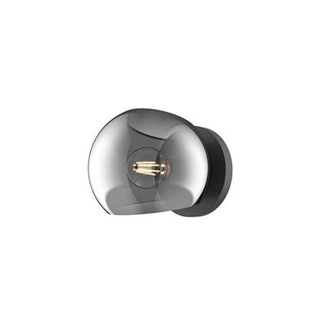 Alora Lighting Willow 6-in Brushed Gold/clear Glass 1 Light Wall/vanity
