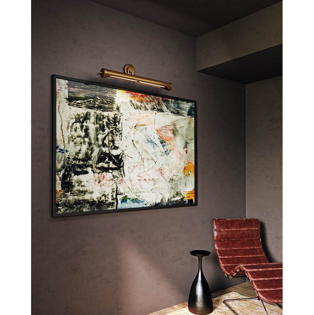 Alora Lighting PL355232VB Vintage Brass Wynwood 32-in Vintage Brass 2 Lights Wall/picture Light Image 2