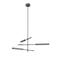 Alora Lighting Astrid 3 Head Metal Shade/urban Bronze Led Multi Pendant