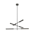 Alora Lighting Astrid 6 Head Metal Shade/urban Bronze Led Multi Pendant