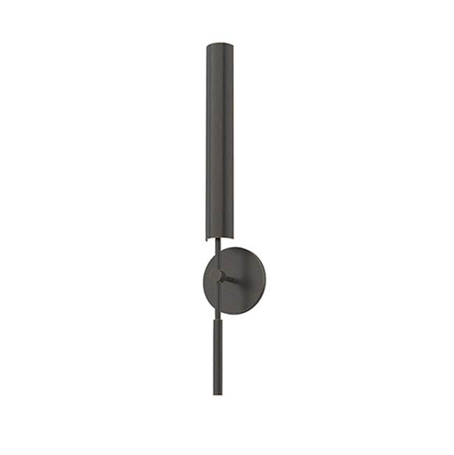 Alora Lighting Astrid 25-in Metal Shade/urban Bronze Led Wall/vanity
