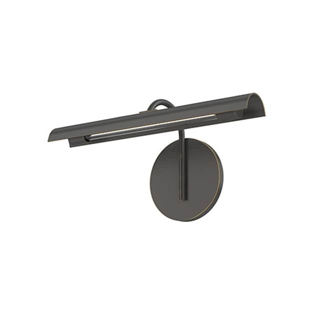 Alora Lighting Astrid 14-in Metal Shade/urban Bronze Led Wall/vanity
