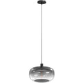 Avenue Lighting HF9170-BK  Monaco 1 Light Acrylic Pendant Image 1