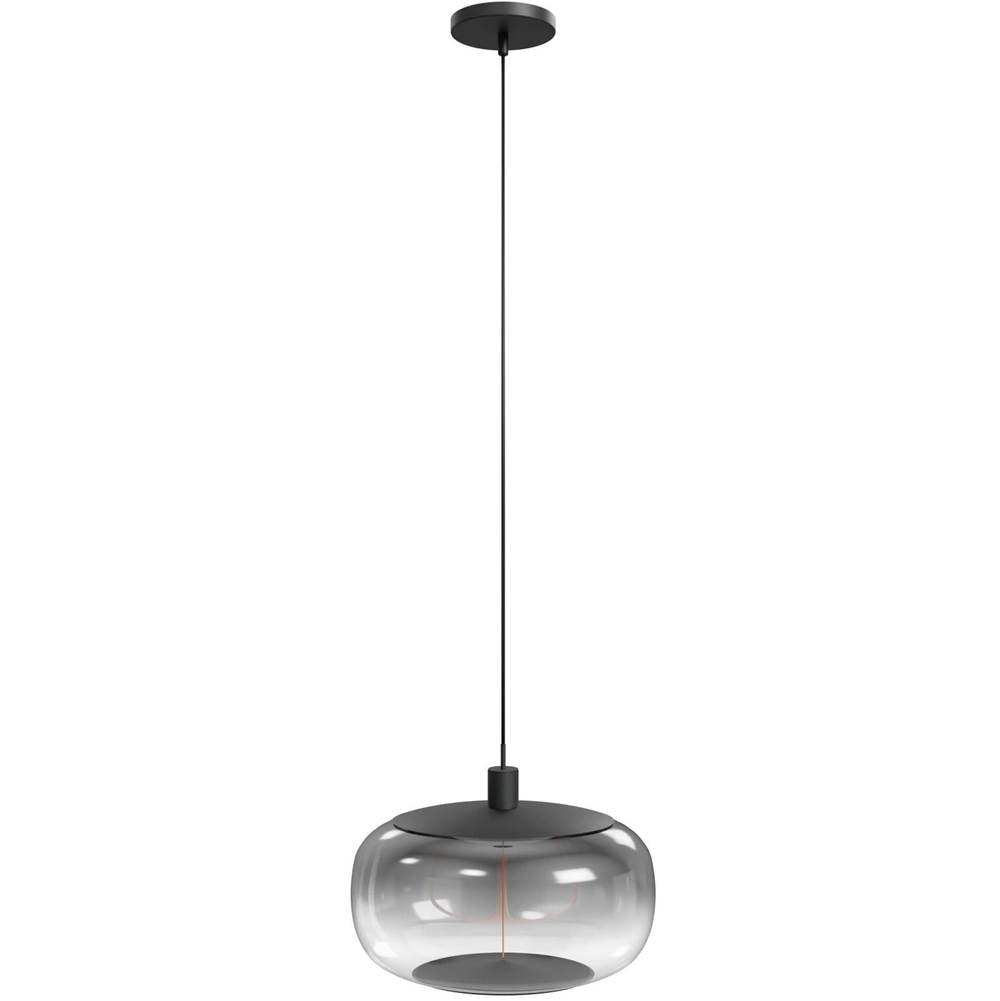 Avenue Lighting HF9170-BK  Monaco 1 Light Acrylic Pendant Image 1