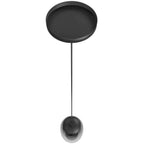 Avenue Lighting HF9172-BK  Monaco 1 Light Acrylic Pendant Image 2