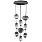 Avenue Lighting HF9179-BK Black Monaco 9 Light Multi Port Pendant Image 2