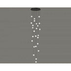 Avenue Lighting HF3925-BK Black Beluga 25 Light Multi Port Pendant Image 2