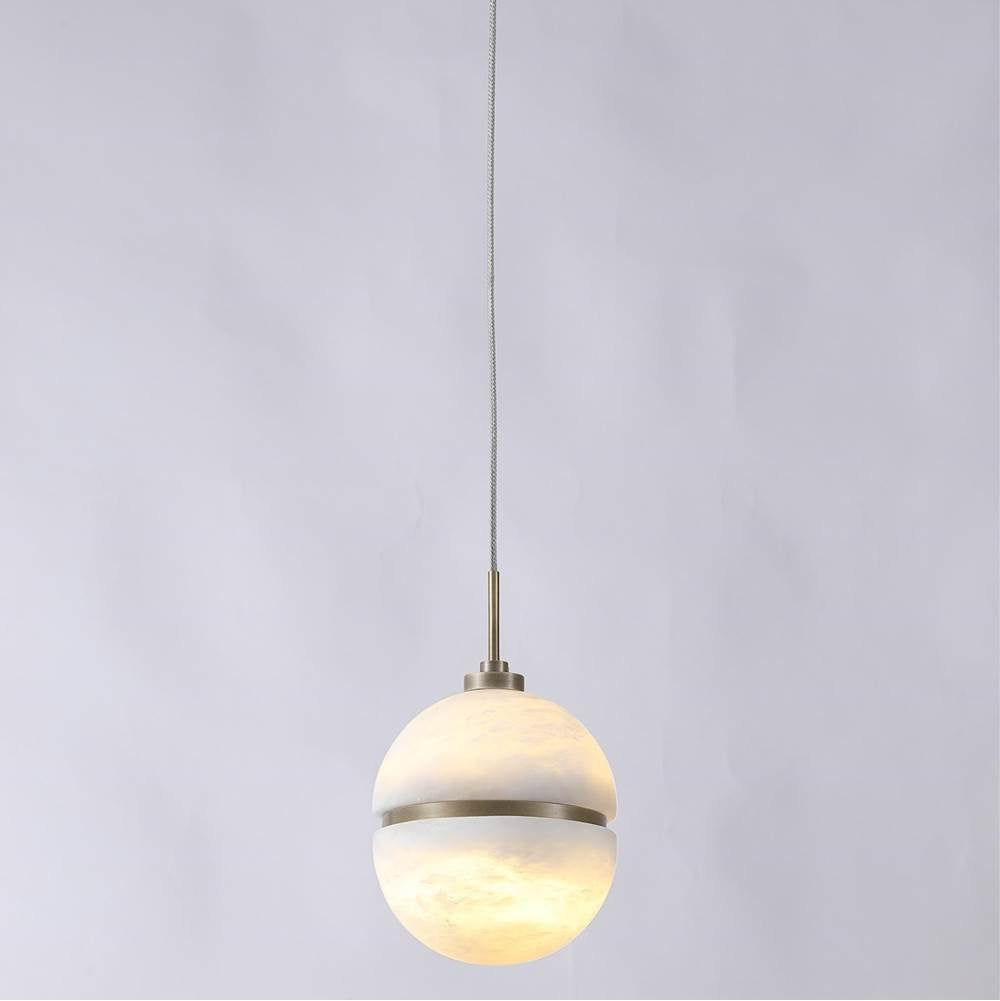 Avenue Lighting Sedona 1 Light Round Alabaster
