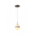 Avenue Lighting HF2900-AB  1 Light Round Alabaster Image 1