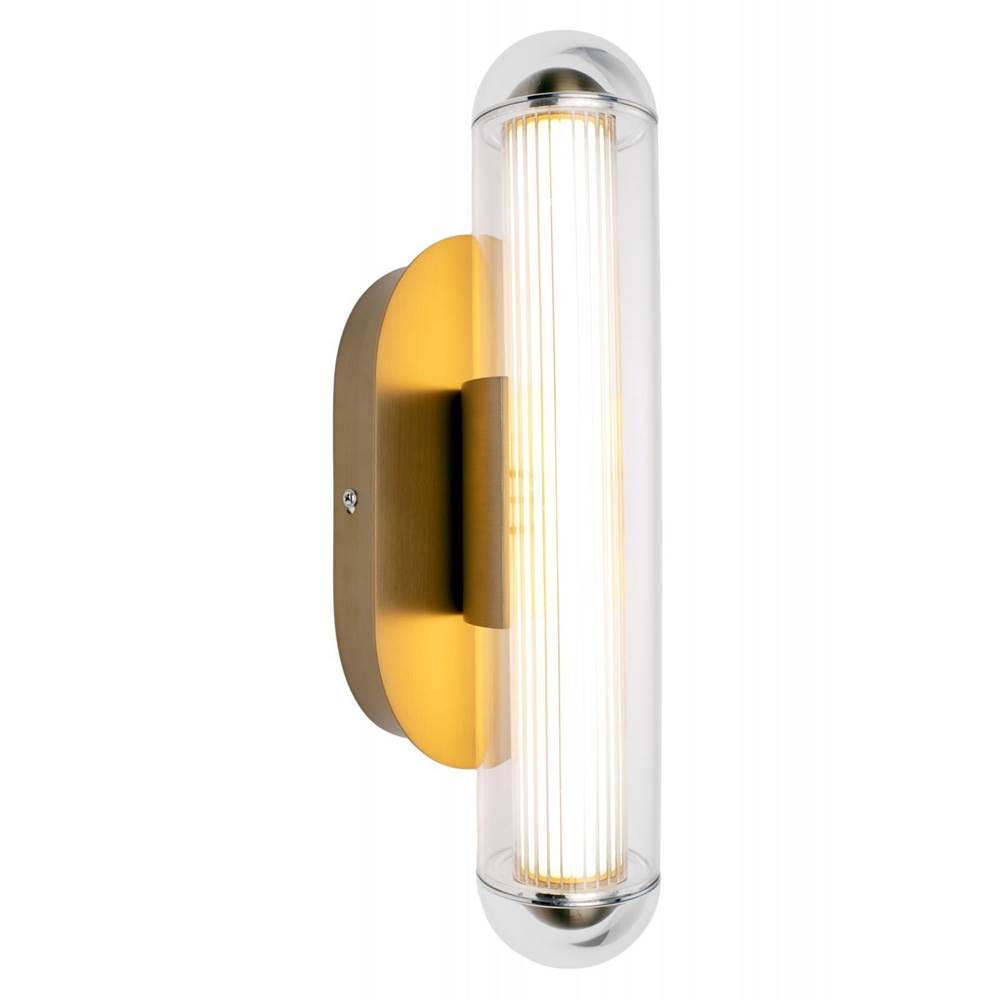 Avenue Lighting HF7305-AB Aged Brass Wall Sconce Image 1