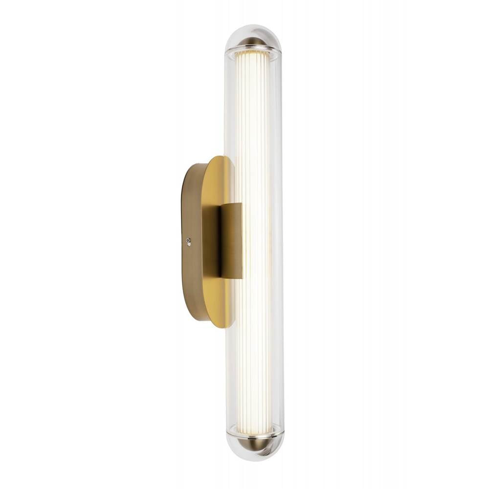 Avenue Lighting HF7310-AB Aged Brass Wall Sconce Image 1