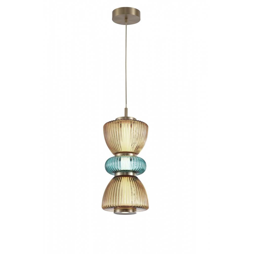 Avenue Lighting HF8970-YGY Aged Brass Pendant Image 1