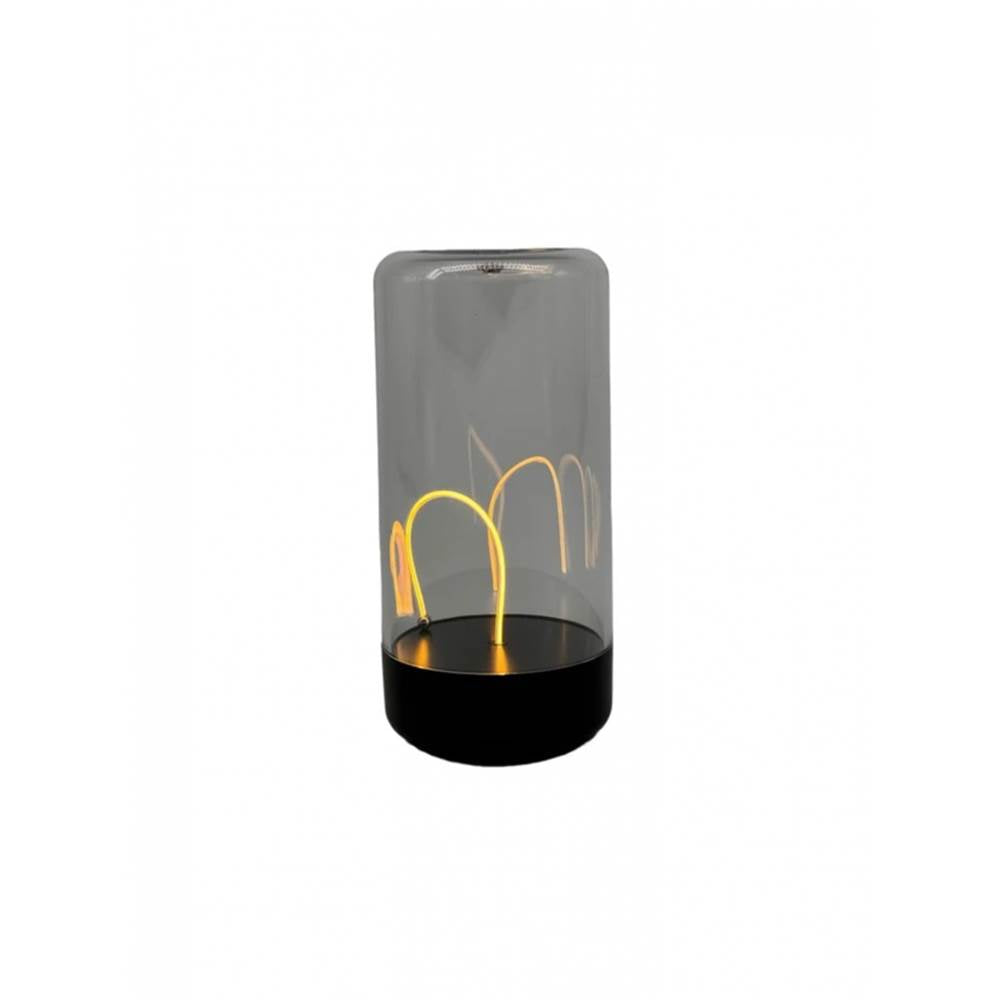 Avenue Lighting HF91777-BK Black Monaco Mini Table Lamp Image 2