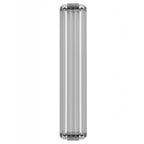 Avenue Lighting Fremont Light Bar In Black/ribbed Glass