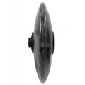 Avenue Lighting G202  Fremont Disc Shape 1-light In Black/smoked Glass Image 1