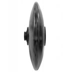 Avenue Lighting G202  Fremont Disc Shape 1-light In Black/smoked Glass Image 1