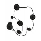 Avenue Lighting HF7207-G202-BLK Black Fremont Belt 7-light 826''l Pendant In Black/smoked Glass Disc Image 1