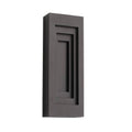 Avenue Lighting  Avenue Outdoor 24''h 3-cct Led Rectangular Wall Panel Sconce In Dark Bronze
