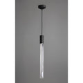 Avenue Lighting HF5401-BLK Black,Clear,White Marbleized Blown Glass Alpine Collection Image 1