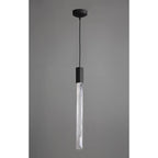 Avenue Lighting HF5401-BLK Black,Clear,White Marbleized Blown Glass Alpine Collection Image 1