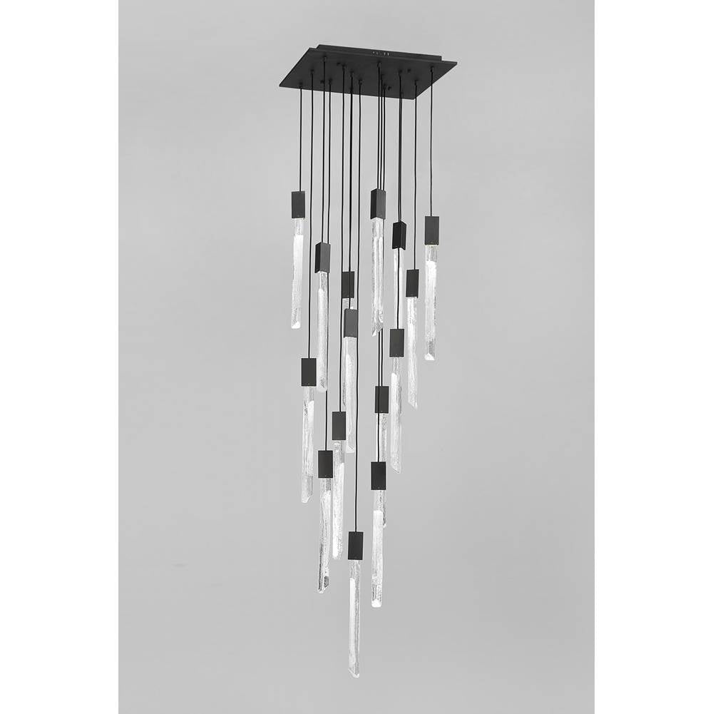 Avenue Lighting HF5415-BLK Black,Clear,White Marbleized Blown Glass Alpine Collection Image 1
