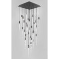 Avenue Lighting HF5431-BLK Black,Clear,White Marbleized Blown Glass Alpine Collection Image 1