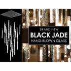 Avenue Lighting HF5431-BLK-JAD  Alpine Flush Mount Pendants Image 1