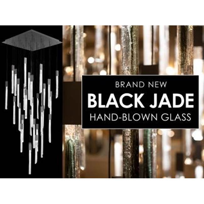 Avenue Lighting HF5431-BLK-JAD  Alpine Flush Mount Pendants Image 1