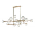 Avenue Lighting HF4216-AB Antique Brass Delilah Hanging Chandelier Image 1