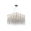 Avenue Lighting Fountain Ave Fountain Ave. Collection Chrome Jewelry Square Hanging Fixture