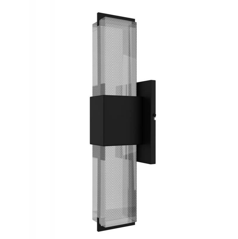 Avenue Lighting HF3012-BK-SNW Dark Bronze The Original Glacier Snow Image 1