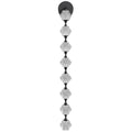 Avenue Lighting HF3908-BK Black Beluga 8 Light Wall Sconce Image 1