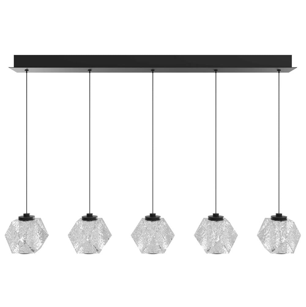 Avenue Lighting HF3955-BK Black Beluga 5 Light Multi Port Pendant Image 1