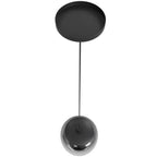 Avenue Lighting HF9171-BK  Monaco 1 Light Acrylic Pendant Image 2