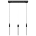 Avenue Lighting The Original Glacier Snow Avenue The Original Glacier Snow Avenue Collection Black 3 Light Pendant Fixture