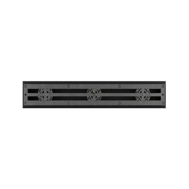 Avenue Lighting HF1900-3-GL-BK-SNW Black The Original Glacier Snow Avenue Collection Black 3 Light Pendant Fixture Image 2