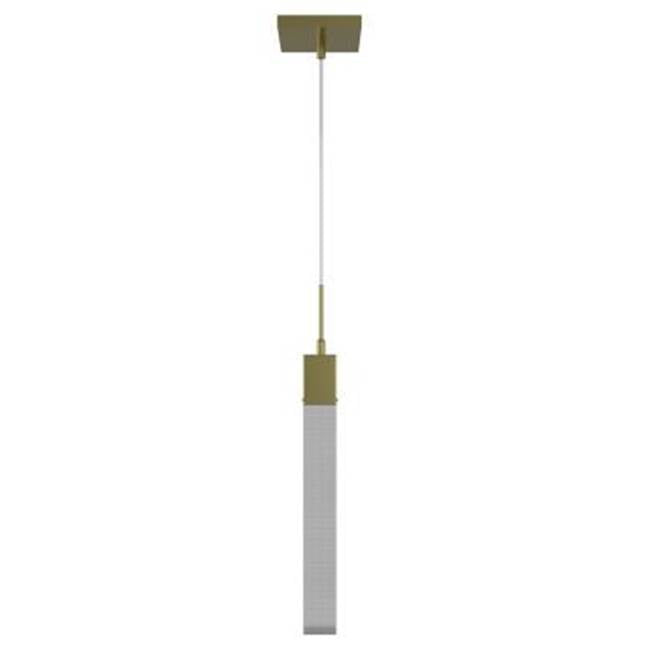 Avenue Lighting The Original Glacier Snow Avenue The Original Glacier Snow Avenue Collection Brushed Brass Single Pendant
