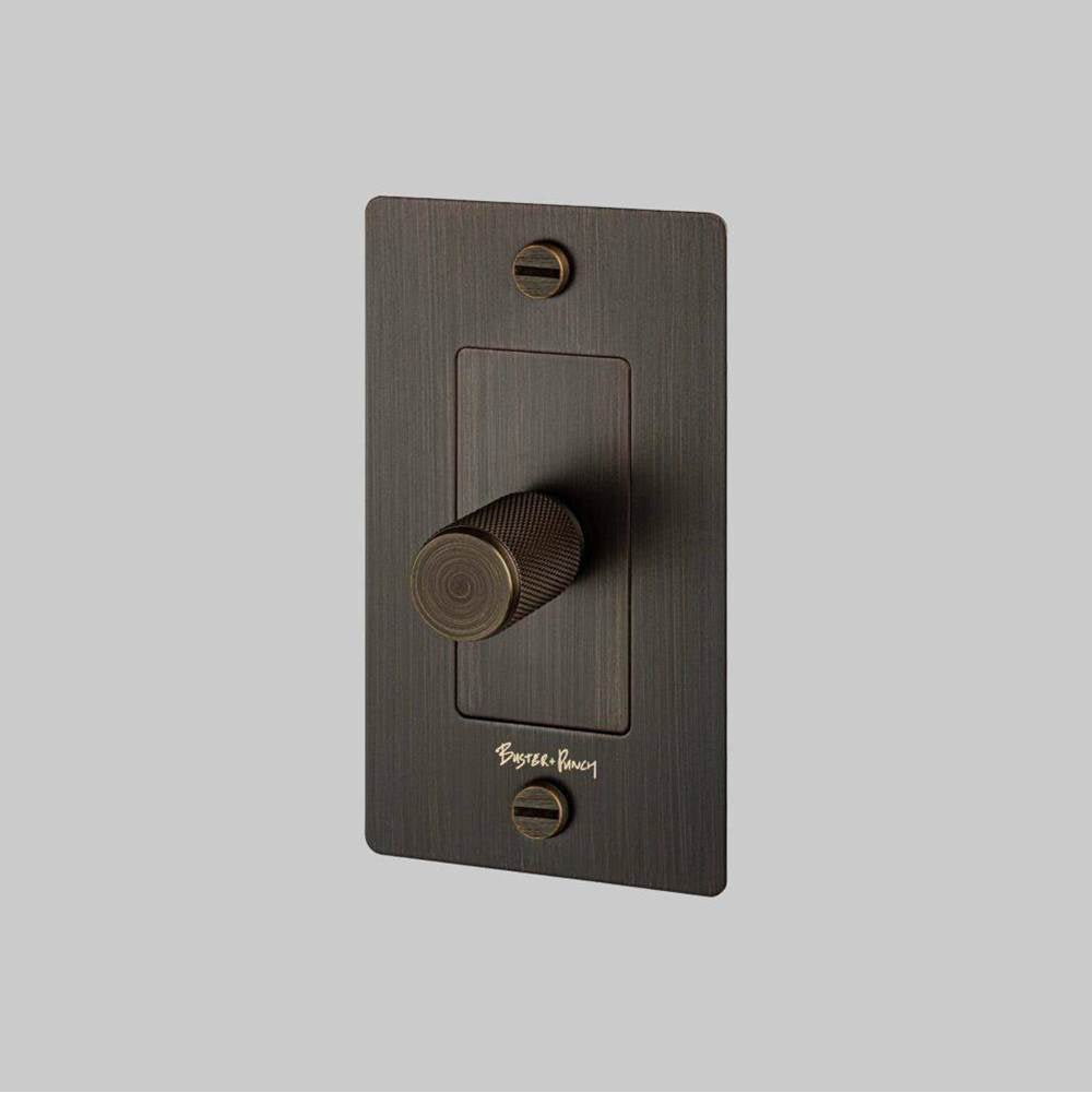 Buster + Punch NDK-453416 Smoked Bronze 1g Incandescent Dimmer Switch / With Logo / Smoked Bronze Image 6